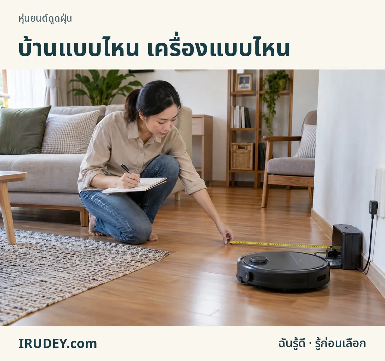 เลือกหุ่นยนต์จากทางผ่านและงานดูแลในบ้าน