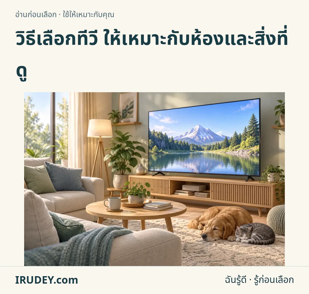 ภาพวาดประกอบ: ทีวี