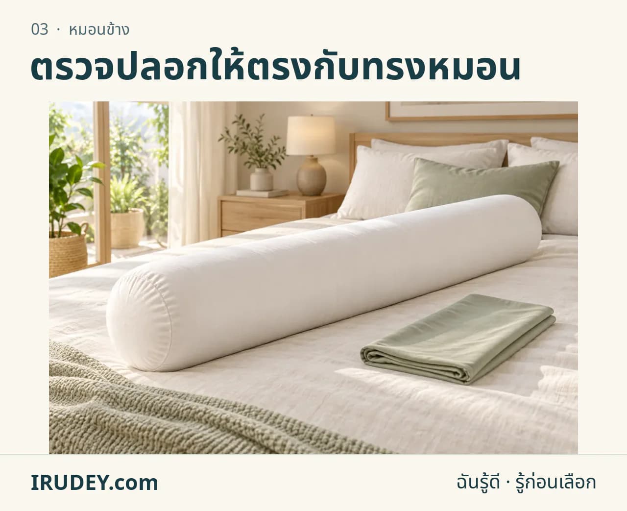 ภาพวาดประกอบ: หมอนข้าง