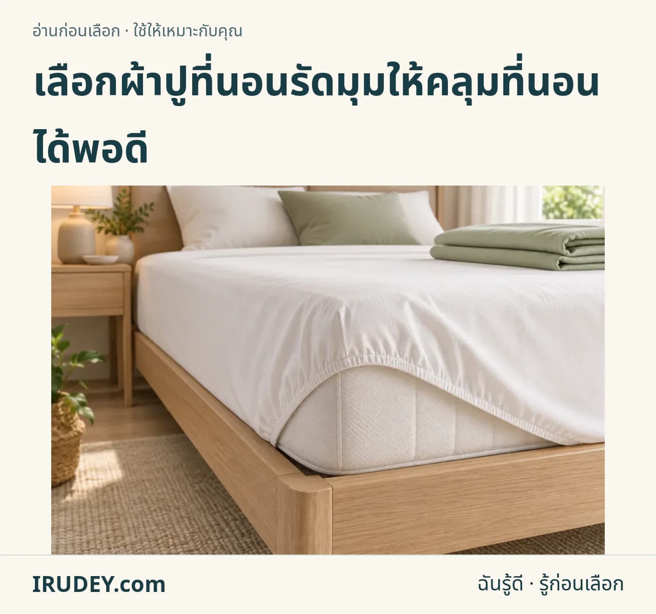 ภาพวาดประกอบ: ผ้าปูที่นอนและปลอกหมอน