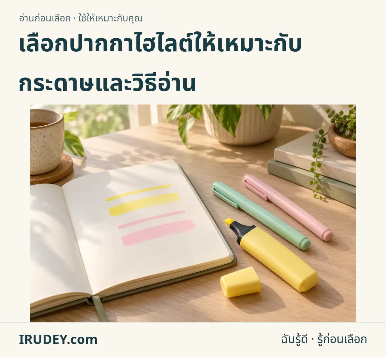 ภาพวาดประกอบ: ปากกาไฮไลต์