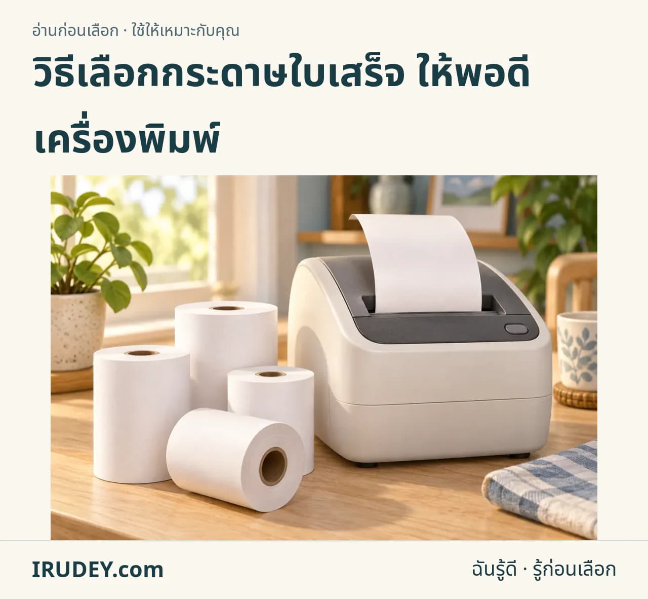 ภาพวาดประกอบ: กระดาษใบเสร็จ