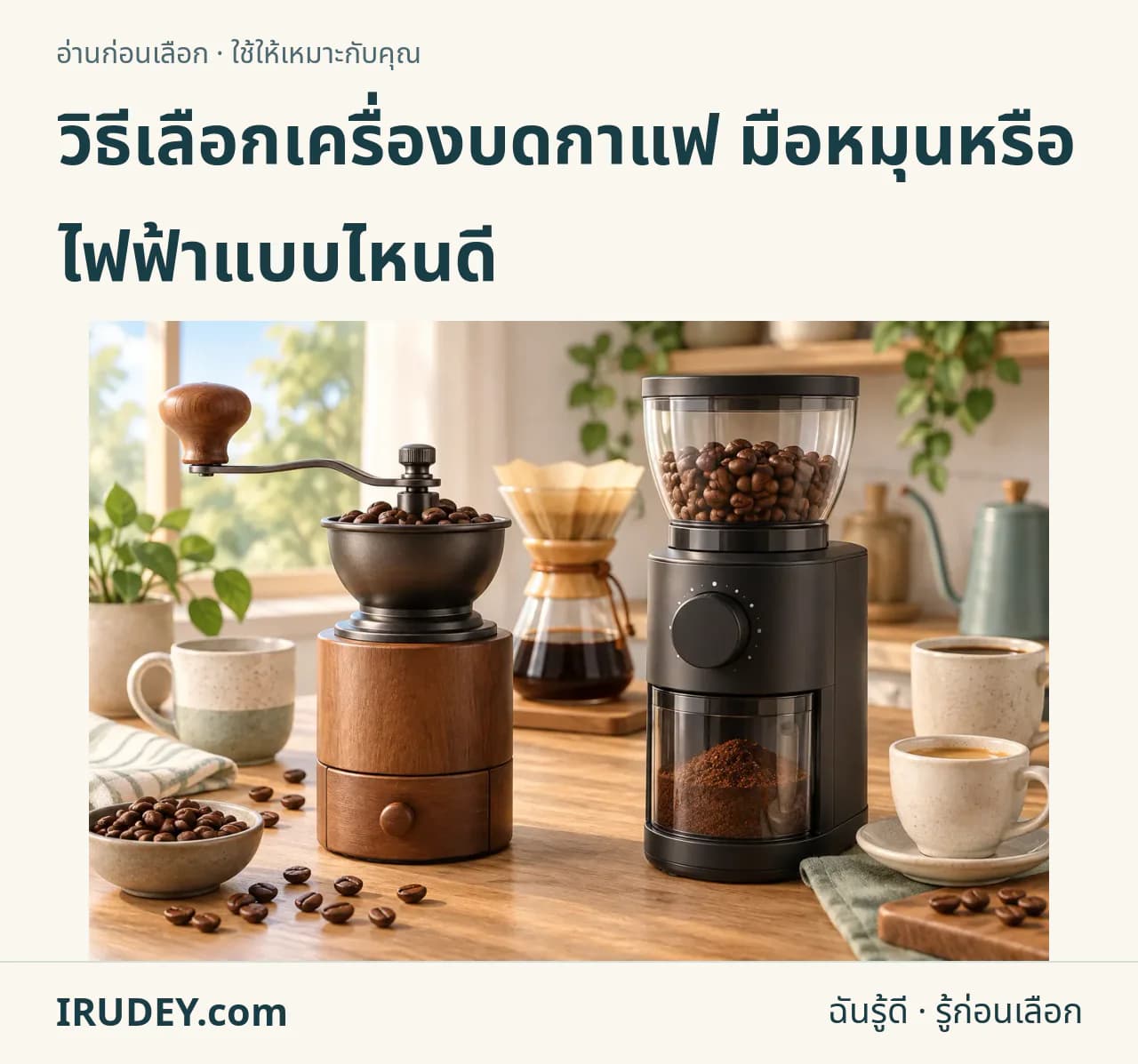ภาพวาดประกอบ: เครื่องบดกาแฟ