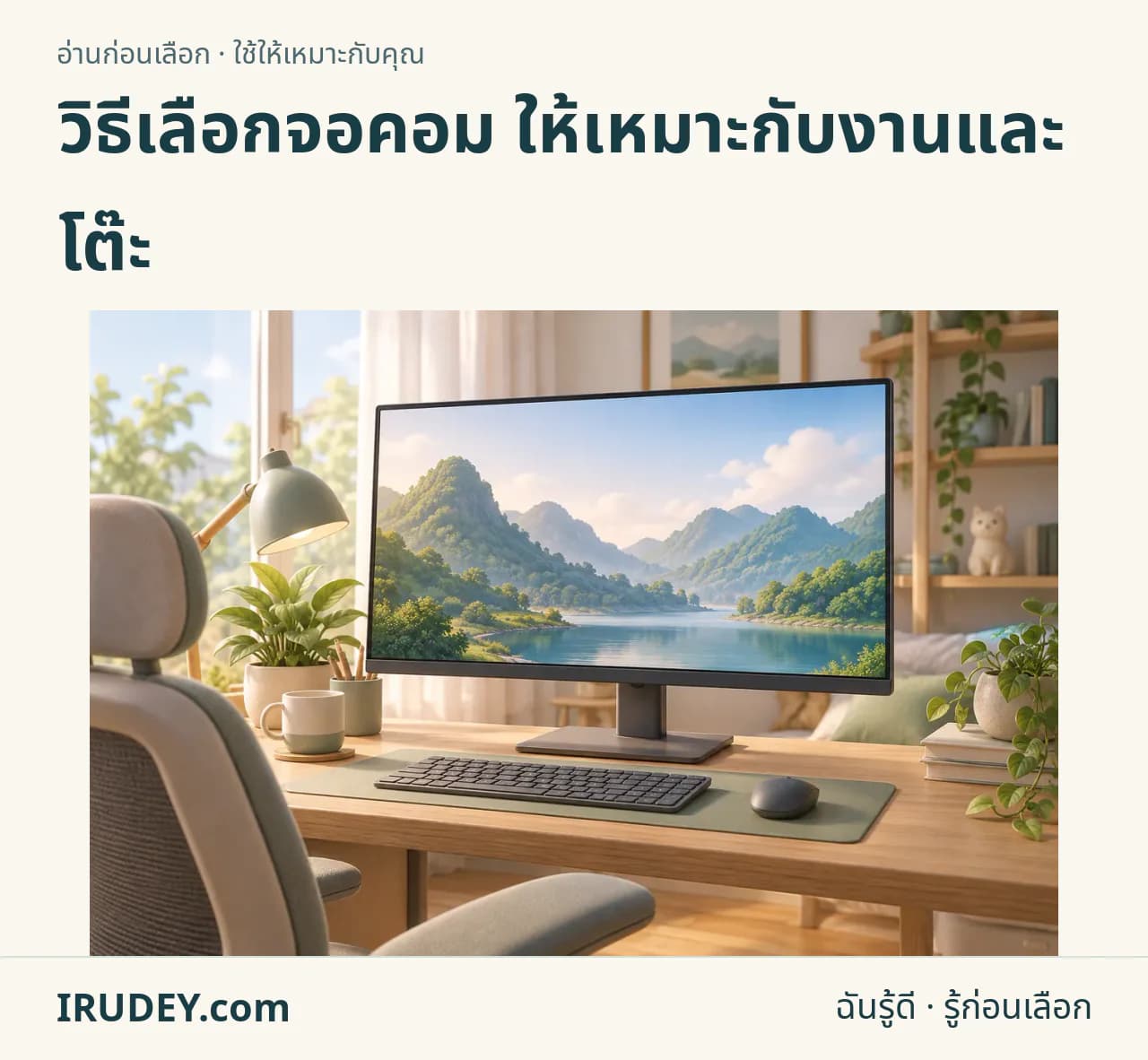 ภาพวาดประกอบ: จอคอมพิวเตอร์
