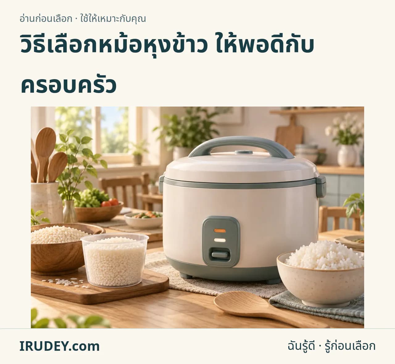 ภาพวาดประกอบ: หม้อหุงข้าว