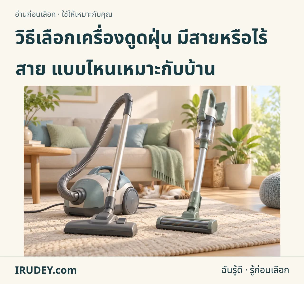 ภาพวาดประกอบ: เครื่องดูดฝุ่น