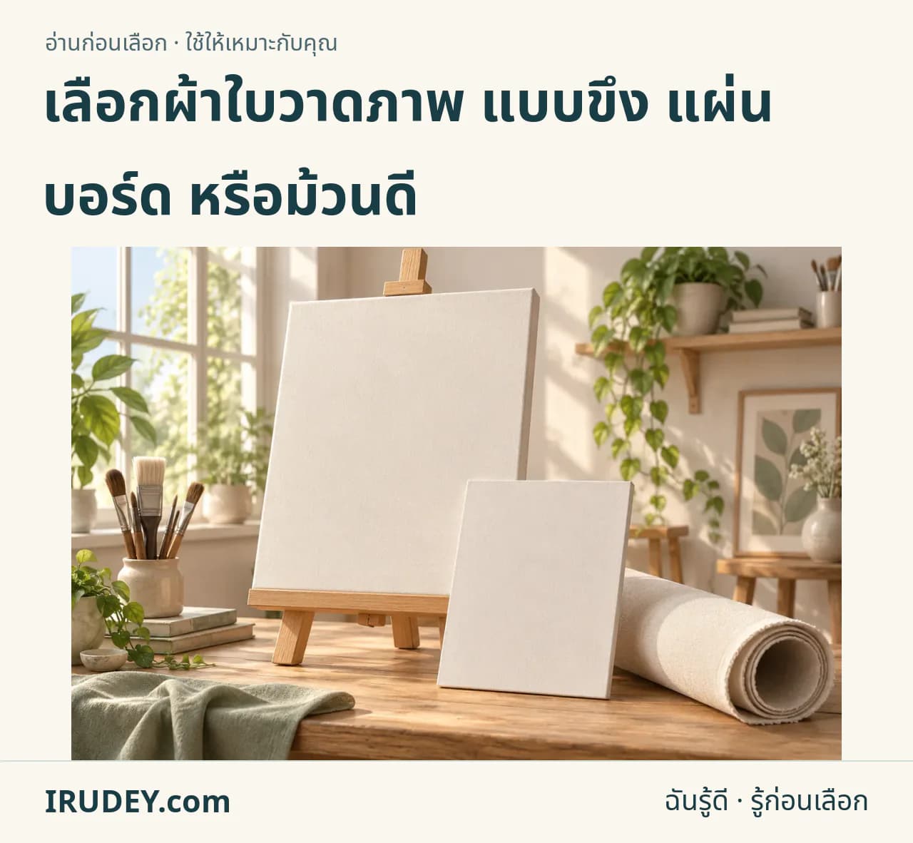 ภาพวาดประกอบ: ผ้าใบวาดภาพ