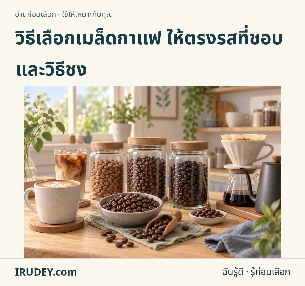 ภาพวาดประกอบ: เมล็ดกาแฟ