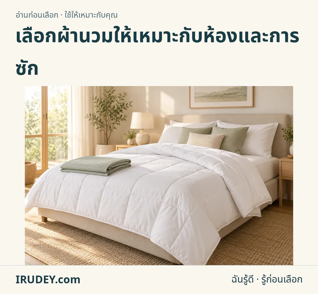 ภาพวาดประกอบ: ผ้าห่ม ผ้านวม และควิลต์
