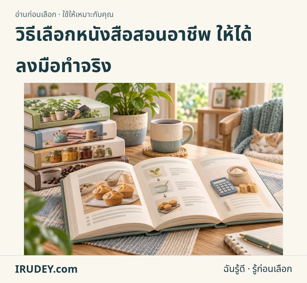 ภาพวาดประกอบ: หนังสือสอนอาชีพ