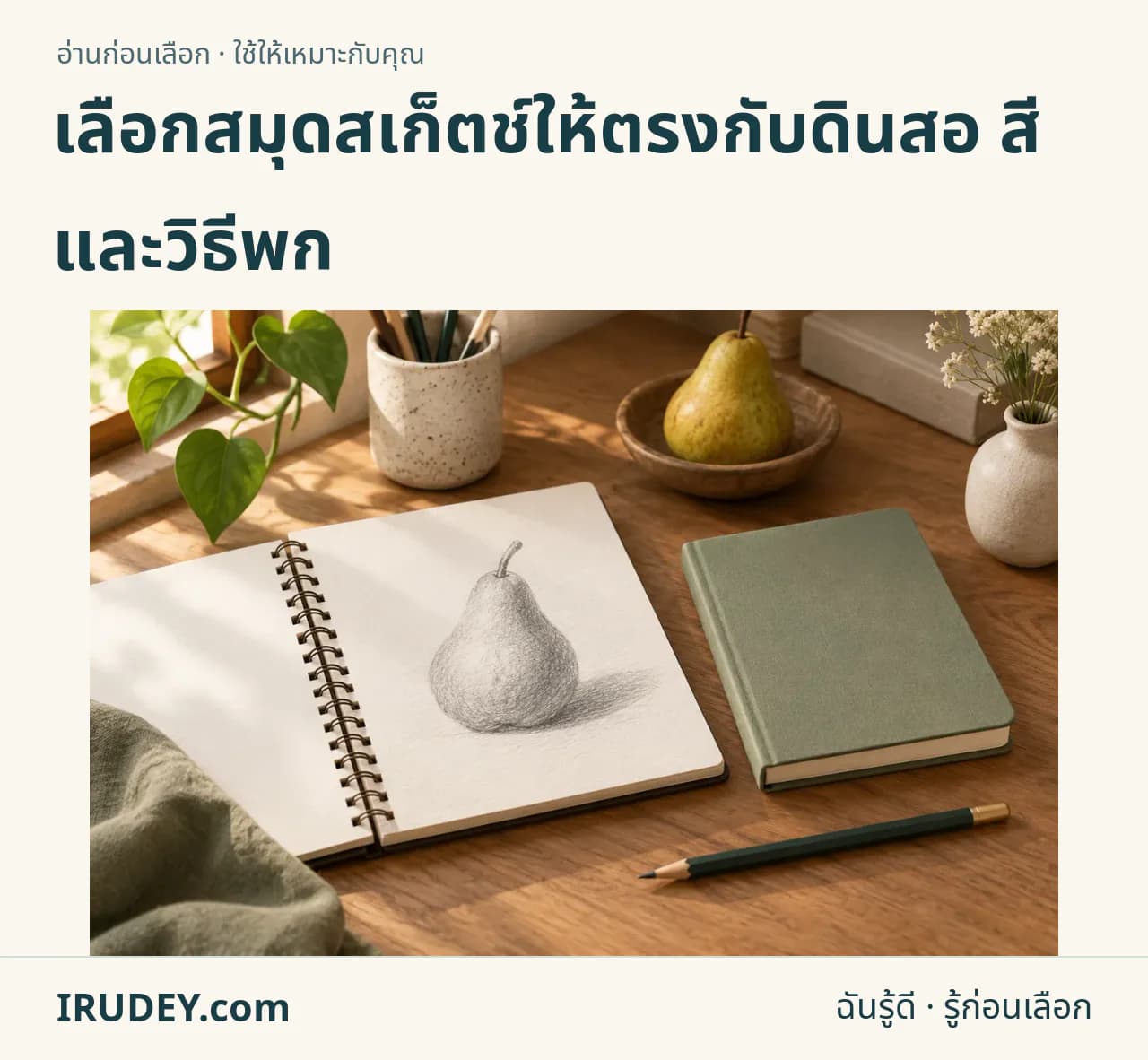 ภาพวาดประกอบ: สมุดสเก็ตช์